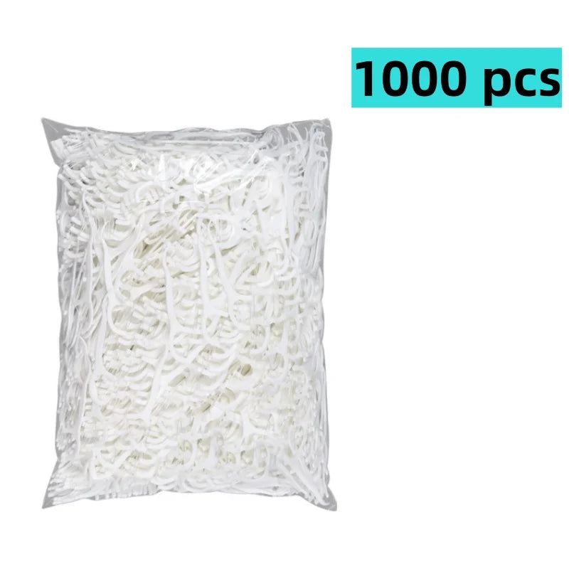 YS00060-100-1000 pieces of floss picks, tooth picks, tooth cleaning interdental brushes, disposable oral hygiene care