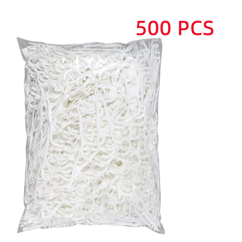 YS00060-100-1000 pieces of floss picks, tooth picks, tooth cleaning interdental brushes, disposable oral hygiene care